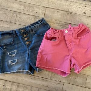 Old Navy Pink High-Rise Shorts